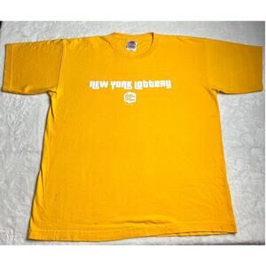 New York Lottery Price is Right Yellow Bayside T-shirt size large